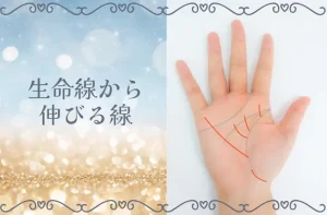 生命線から伸びる線