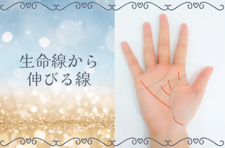 生命線から伸びる線